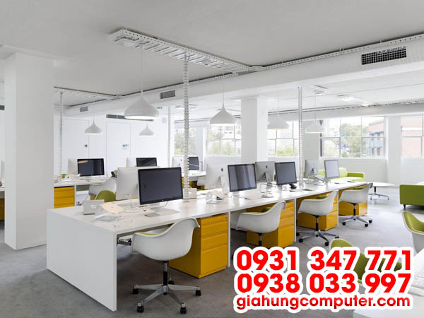 Cung cấp máy tính và thi công lắp đặt trọn gói hệ thống máy tính văn phòng