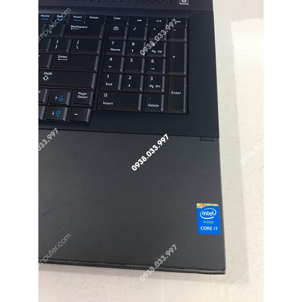Laptop cũ Dell Precision M6800 Core i7 4810MQ RAM 16GB SSD 256GB K3100 HDD 1.000Gb 17.3''- GH339