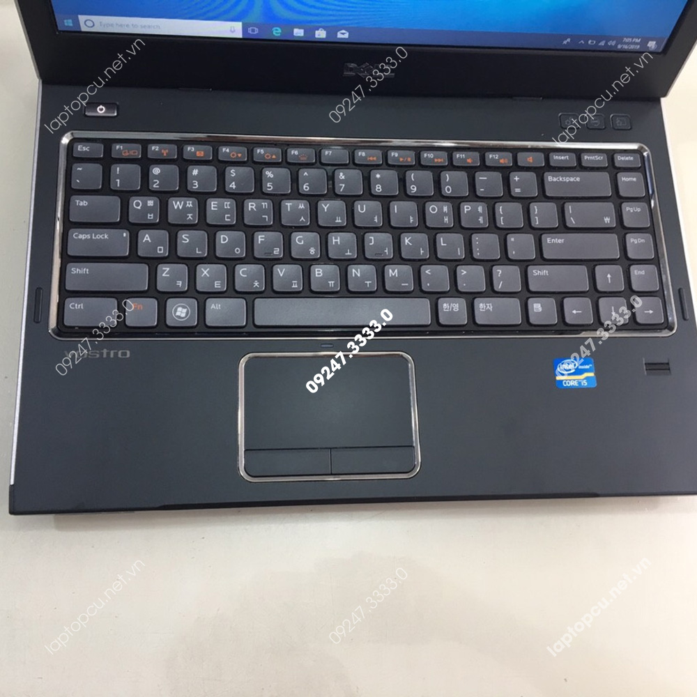 Laptop cũ Dell Vostro i5-2430M 4Gb SSD 128Gb màn hình 14inch - GH343