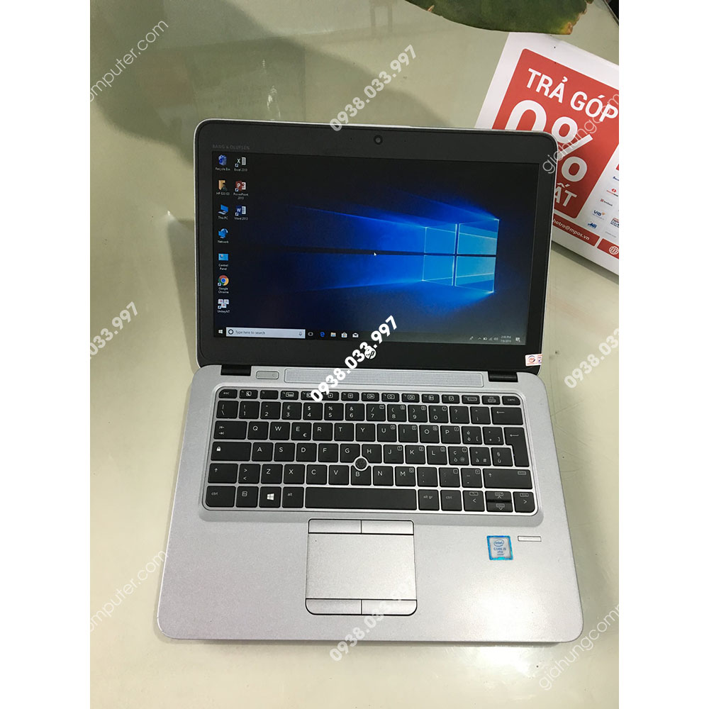 Laptop cũ HP Elitebook 820 G3 intel Core™ i5 6300U Ram 8Gb SSD 256Gb (Cũ) - GH336