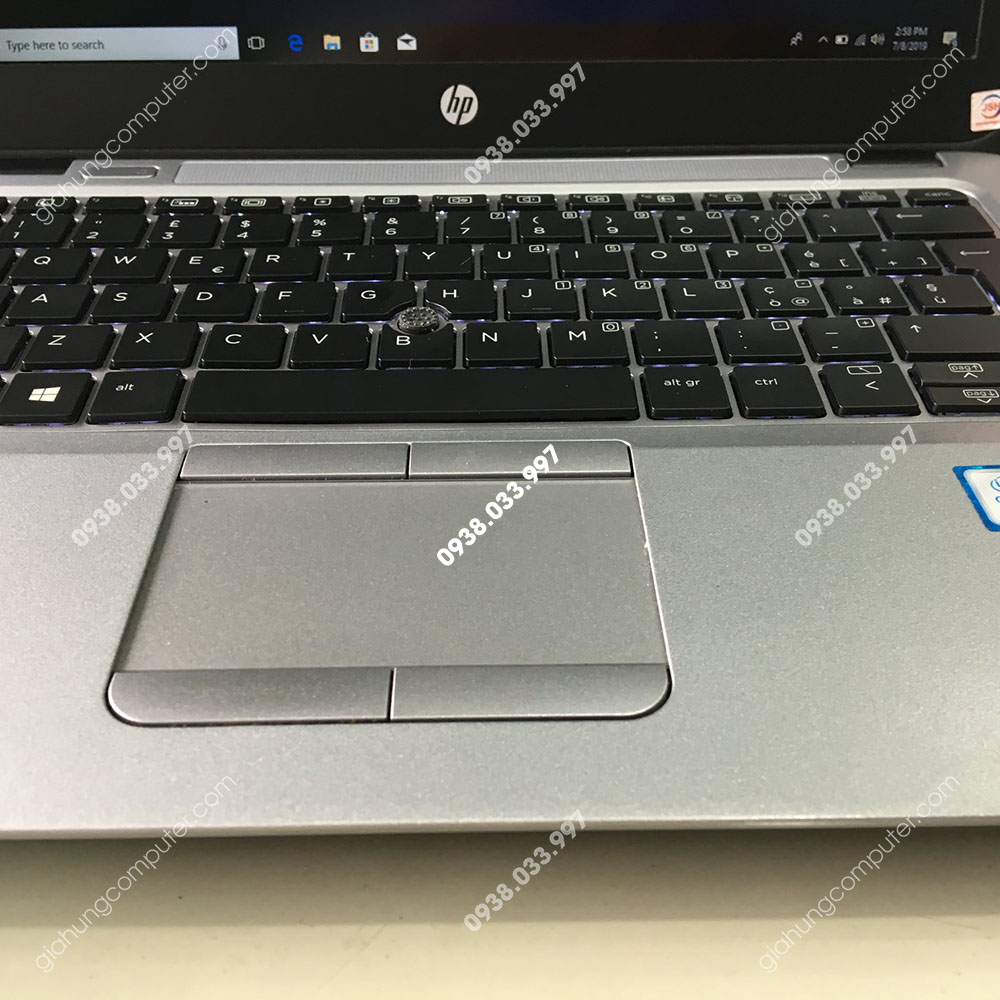 Laptop cũ HP Elitebook 820 G3 intel Core™ i5 6300U Ram 8Gb SSD 256Gb (Cũ) - GH336