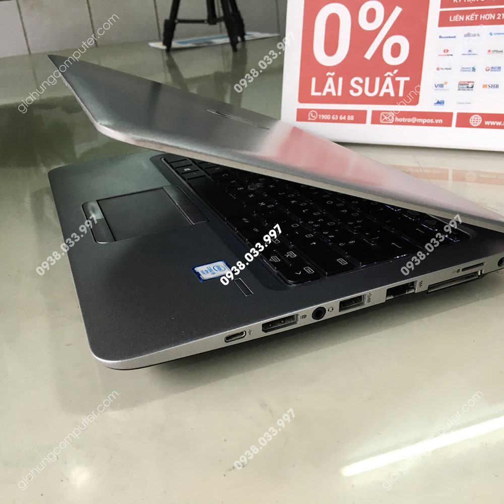 Laptop cũ HP Elitebook 820 G3 intel Core™ i5 6300U Ram 8Gb SSD 256Gb (Cũ) - GH336