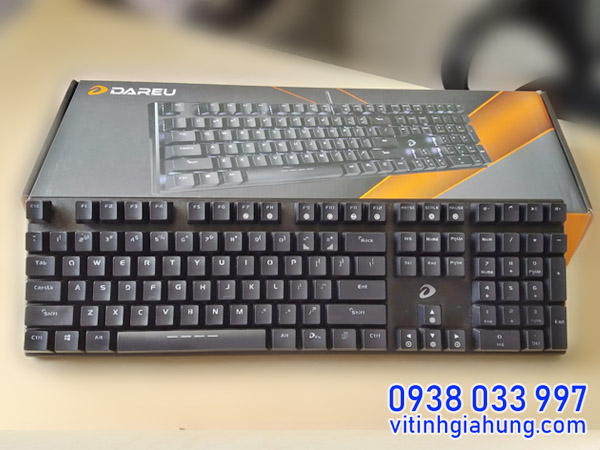 BÀN PHÍM CƠ DAREU EK810 108KEY RED SWITCH CHÍNH HÃNG