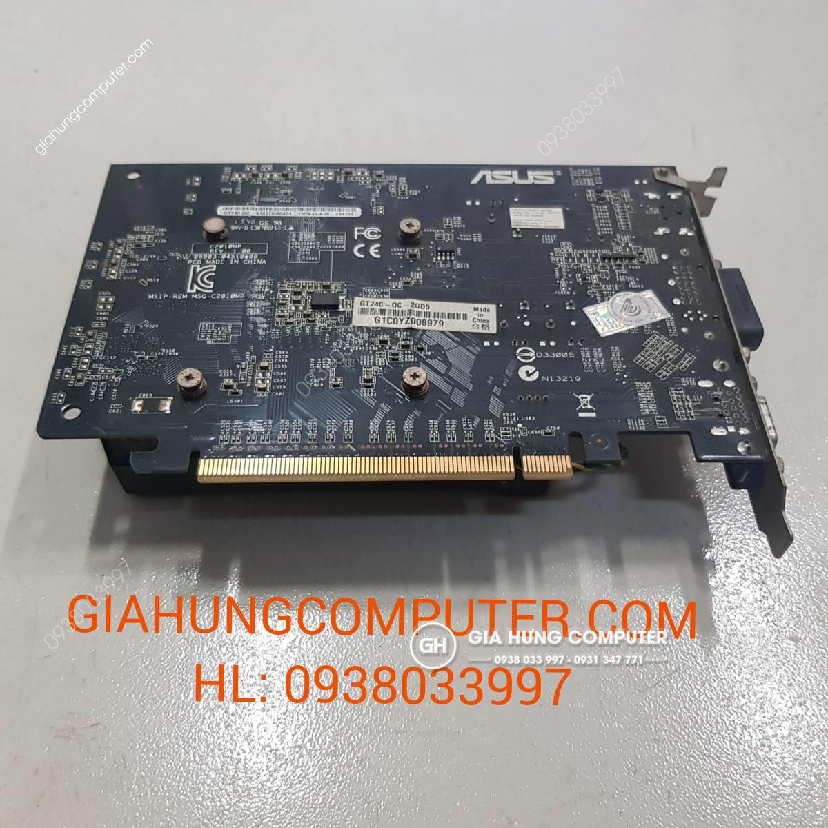 Card đồ họa máy tính ASUS GeForce® GT 740 - GH368