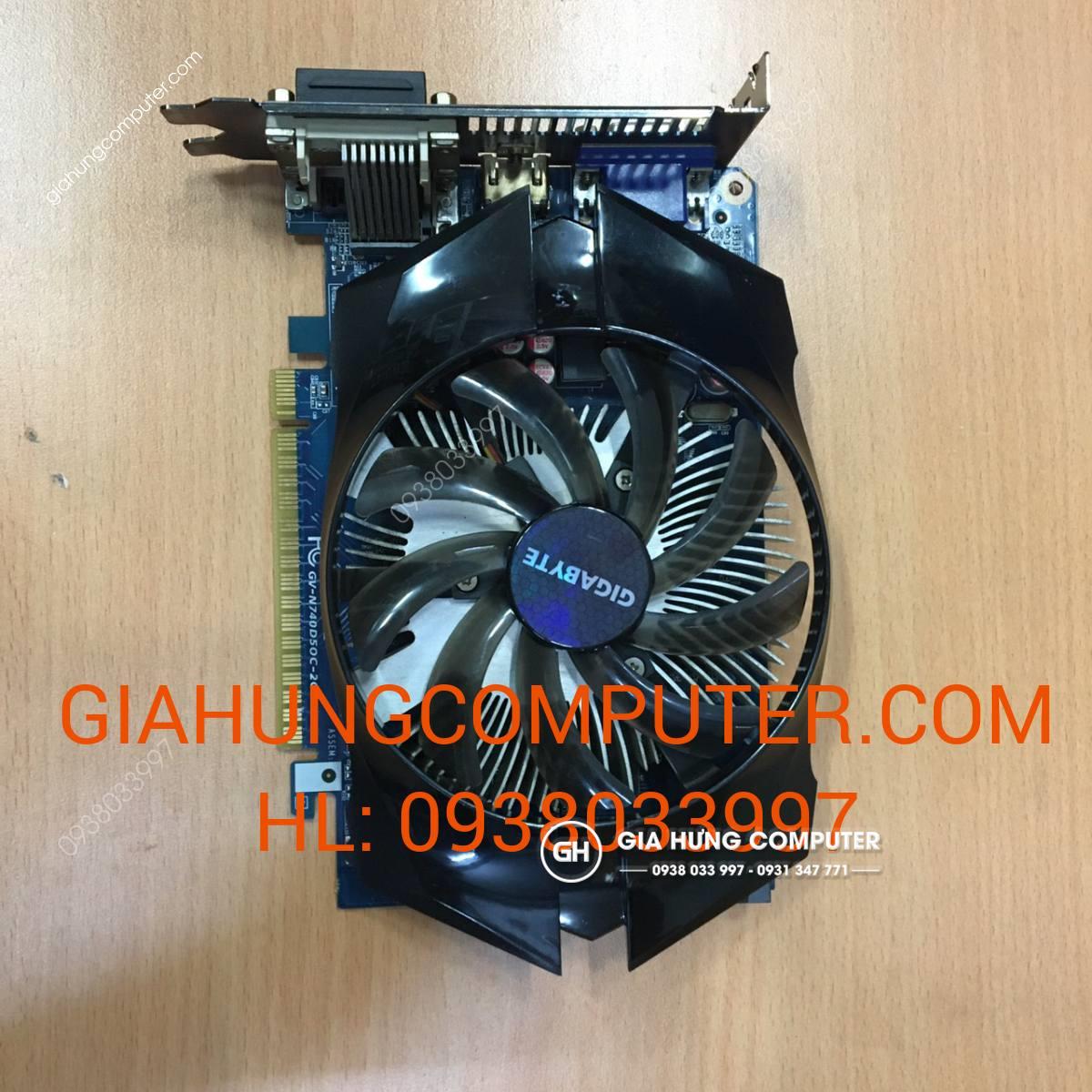 Card màn hình Gigabyte GT 740 2GB DDR5 - GH369