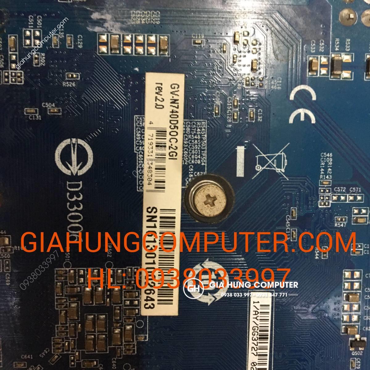 Card màn hình Gigabyte GT 740 2GB DDR5 - GH369