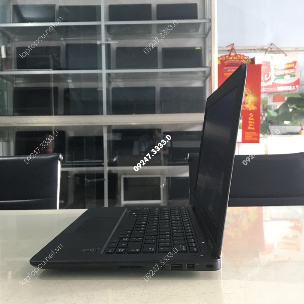 Laptop cũ Dell Latitude E7250 i5-5300 Ram 8gb SSD 256gb mỏng đẹp - GH344