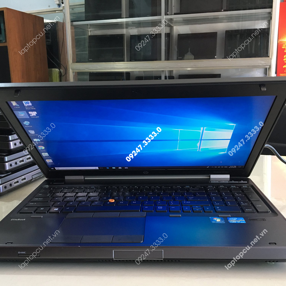Laptop cũ HP Elitebook 8570W i7-3632QM RAM 8GB SSD 256GB