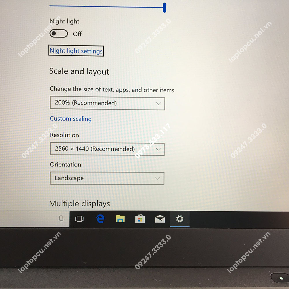 Laptop cũ Lenovo Thinkpad X1 Carbon gen 3 Core i7-5600u Ram 8Gb SSD 256gb màn hình 2K