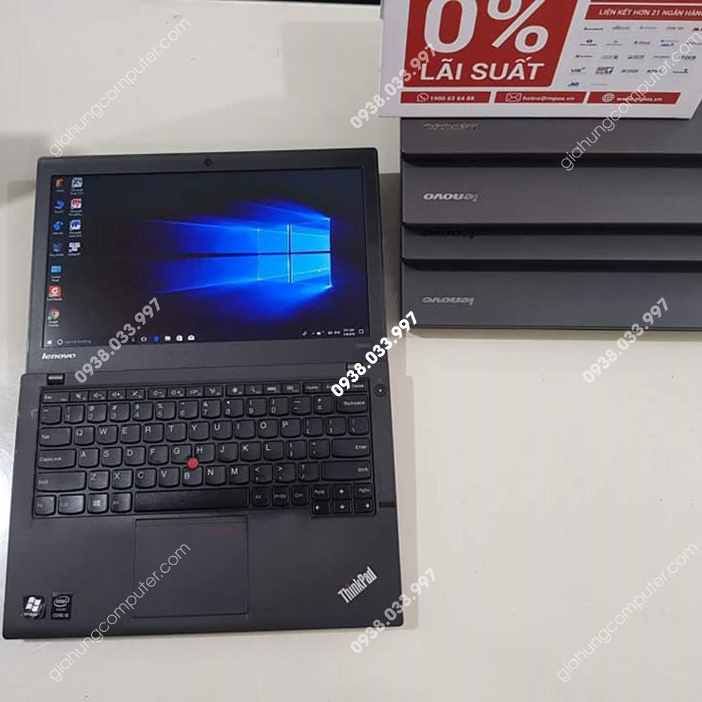 Laptop cũ Lenovo Thinkpad X240 Vore i5-4300 Ram DDR3 4GB SSD 128gb 12.5" - GH337