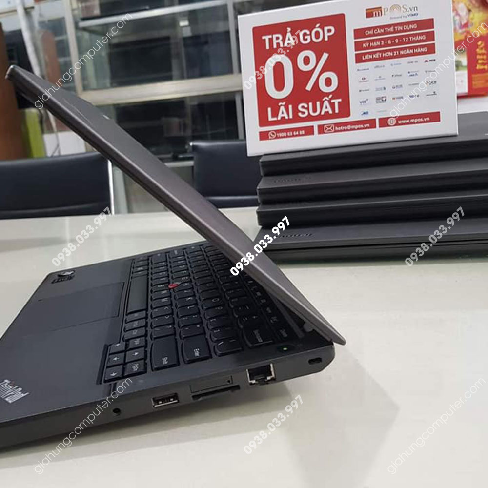 Laptop cũ Lenovo Thinkpad X240 Vore i5-4300 Ram DDR3 4GB SSD 128gb 12.5" - GH337