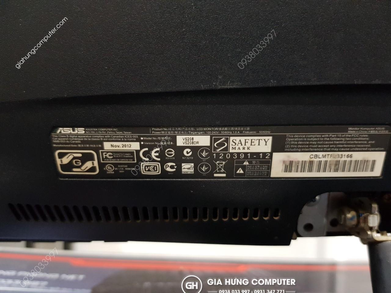 Màn Hình ASUS VS208DR LED 20inch độ phân giải cao - GH353