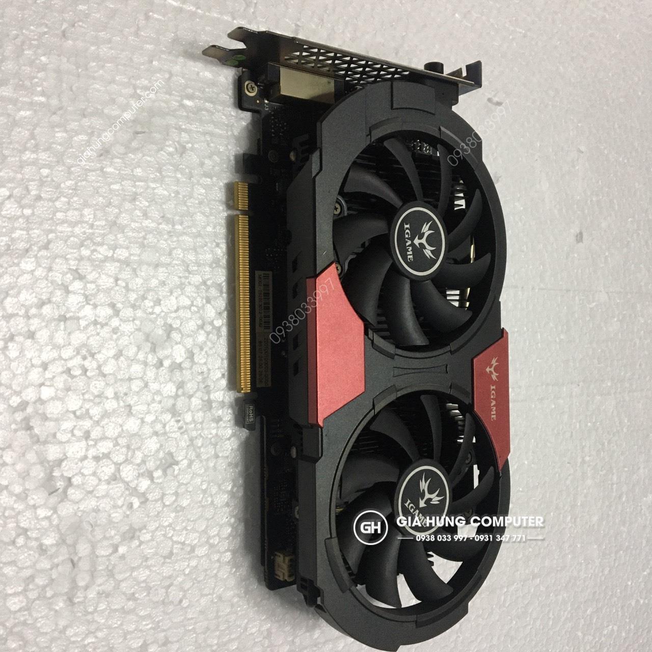 VGA Colorful I-Game GTX1050 2GD5 còn BH hãng 2/2022. 